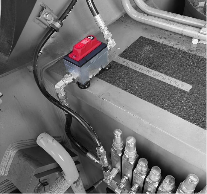 Endpoint HF attached upstream of injectors 